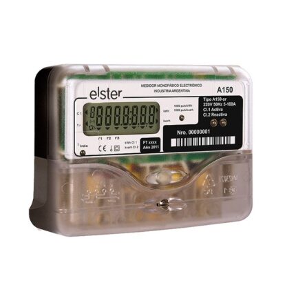 Medidor bidireccional Elster A150 monofásico certificado