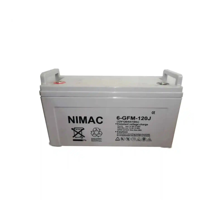 Batería Gel 120Ah 12V Ciclo Profundo Nimac serie J