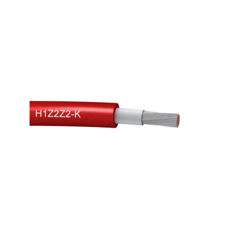 Cable solar rojo