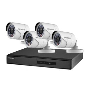 Kit 4 cámaras seguridad Solarescenter