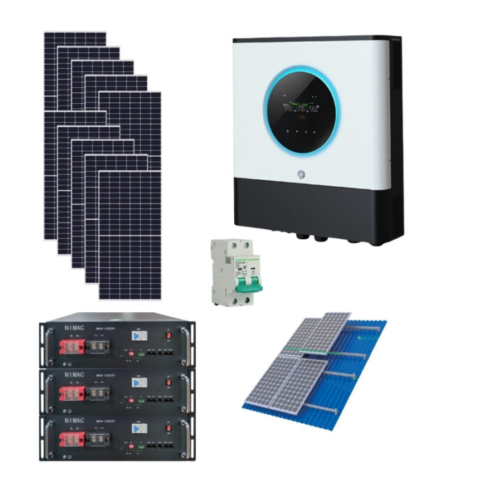 Kit 10kw Max Litio