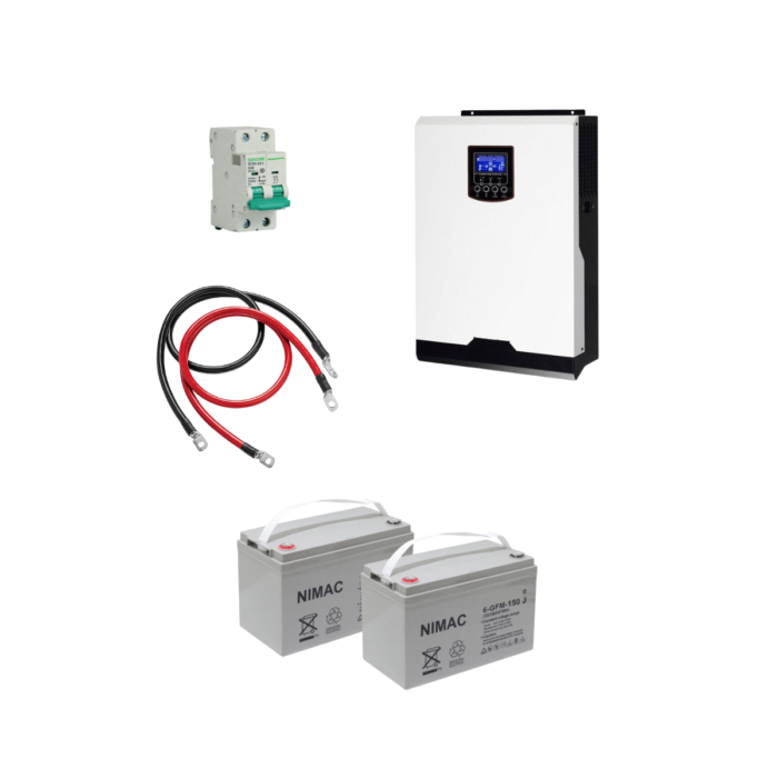 Kit 3000 UPS Respaldo