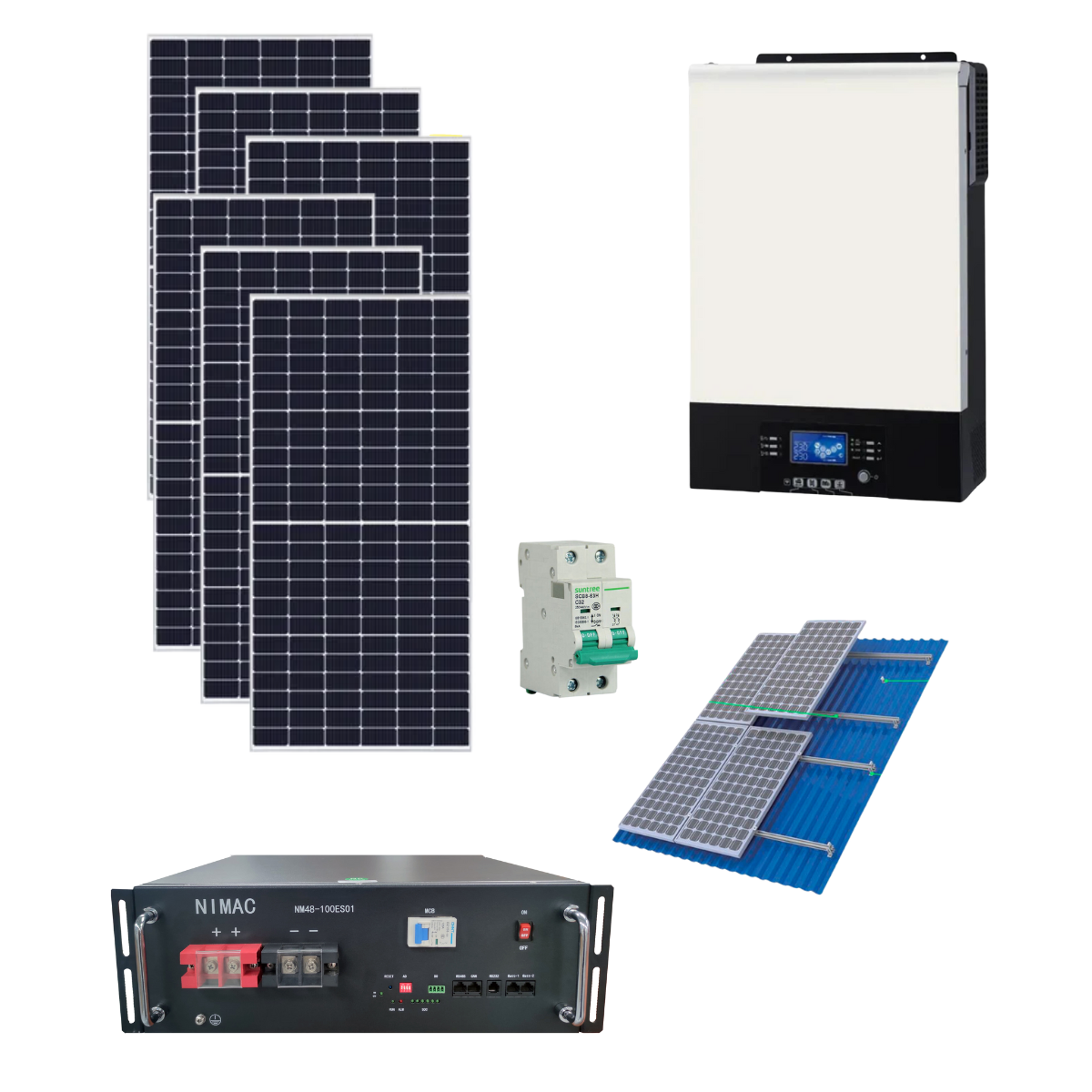 Kit 6000w King Litio
