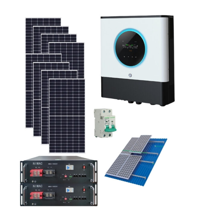 Kit 10kw Max Inicio Litio