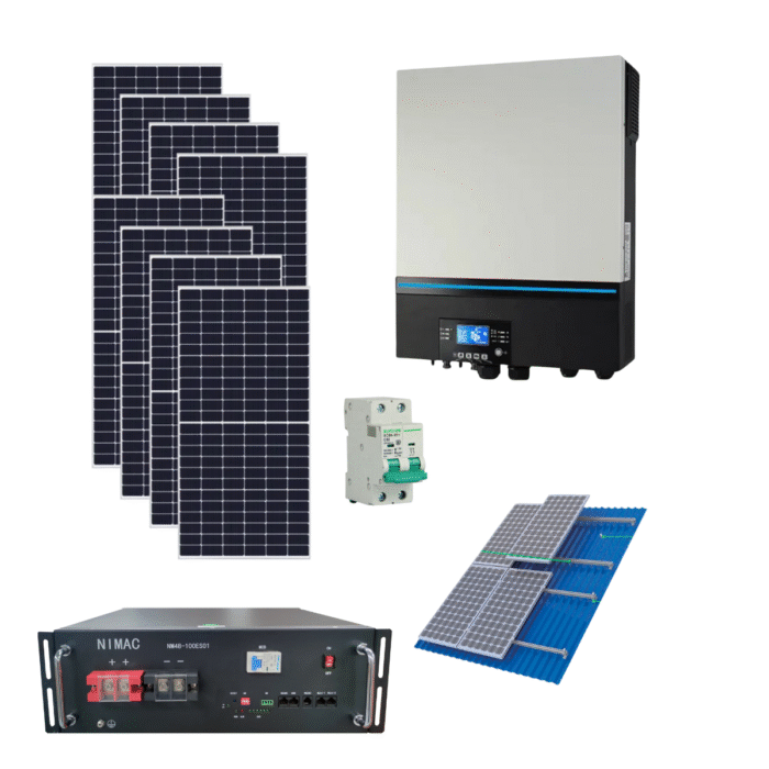 Kit 8000w Max Inicio Litio