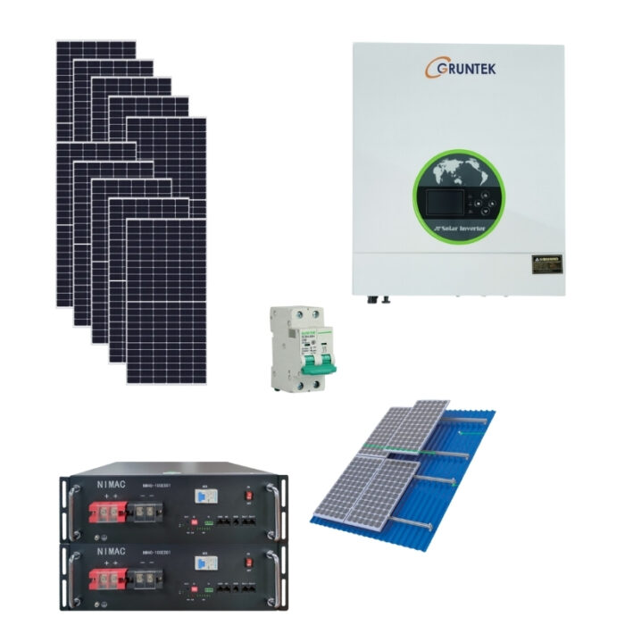 Kit 12kw Max Litio Solarescenter