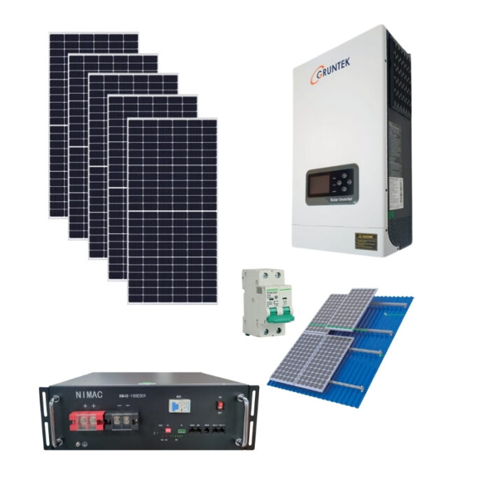 Kit 5200 Litio Solarescenter