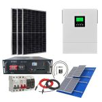 Kit Solar Fotovoltaico 3000w Premium Litio MPPT Híbrido Off Grid
