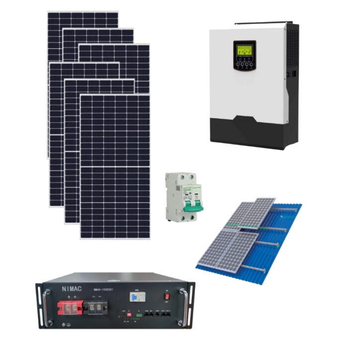 Kit 6200w Litio