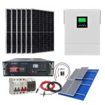 Kit Solar 6200w Premium Litio Mppt Híbrido Off Grid