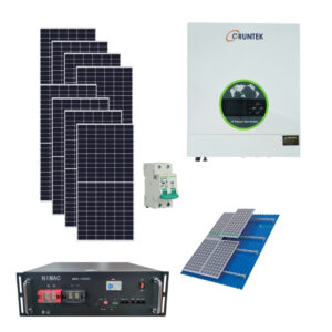 Kit 8kw Gruntek Litio Solarescenter
