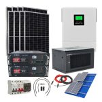 Kit Solar 6200w Premium Full Litio Mppt Híbrido Off Grid