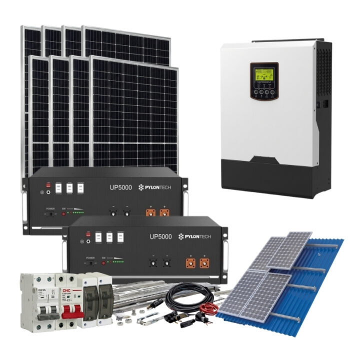 Kit 6200w Off Grid Full