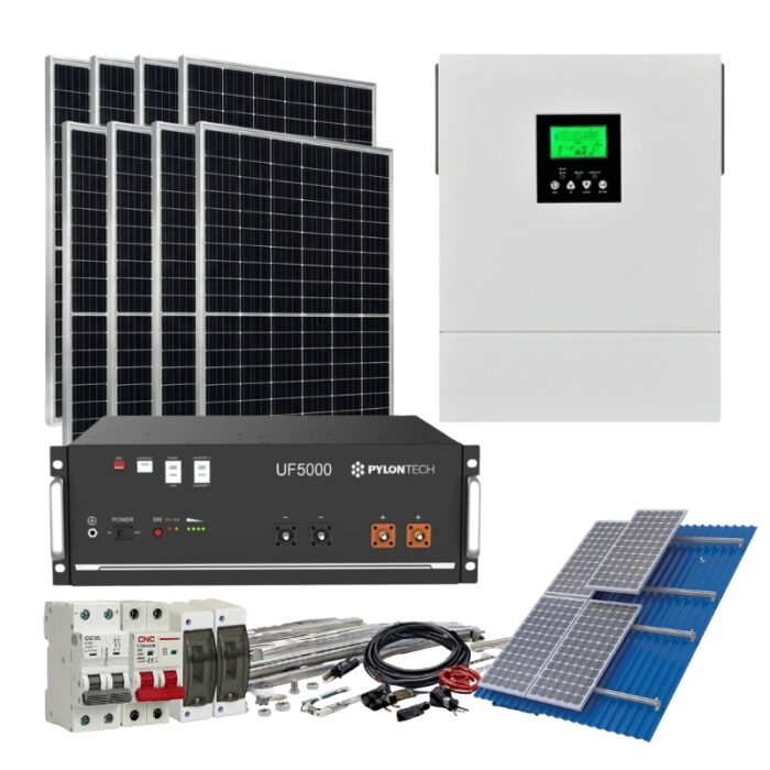 Kit 8000w inicio Premium Litio