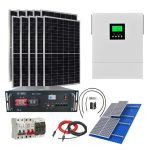 Kit Solar 8000w Inicio Premium Litio Mppt Híbrido Off Grid