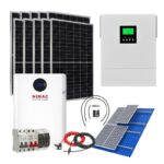 Kit Solar 10kW Inicio Premium Litio Mppt Híbrido Off Grid