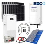 Kit Solar 9.9kW Solis Litio MPPT Híbrido On Grid