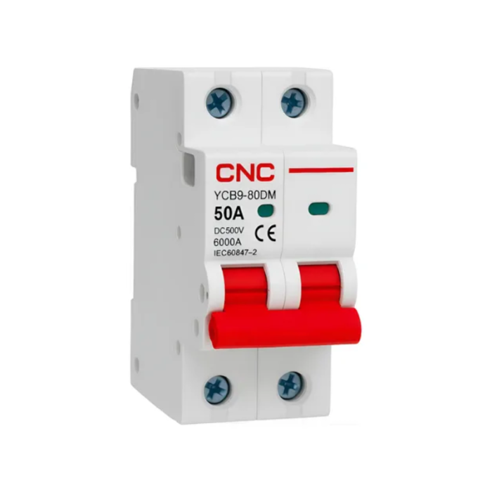 Interruptor Automático Bipolar Lexo 1P+N 50A Curva C 6kA