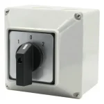 Selector Tipo Pacco 3 Posiciones Con Caja 63a 1-0-2
