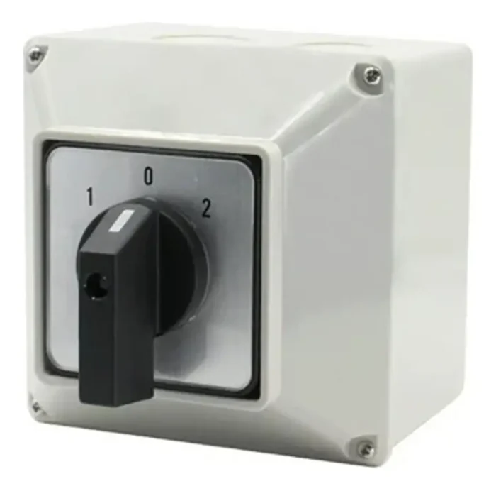Selector Tipo Pacco 3 Posiciones Con Caja 63a 1-0-2