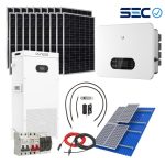 Kit Solar 12kW Goodwe Litio MPPT Híbrido On Grid