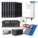 Kit Solar 5000W Solis LiOn Gridtio MPPT Híbrido