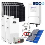 Kit Solar 15kW Solis Litio MPPT Híbrido On Grid Trifásico