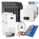 Kit Solar 24kW Goodwe Litio MPPT Híbrido On Grid